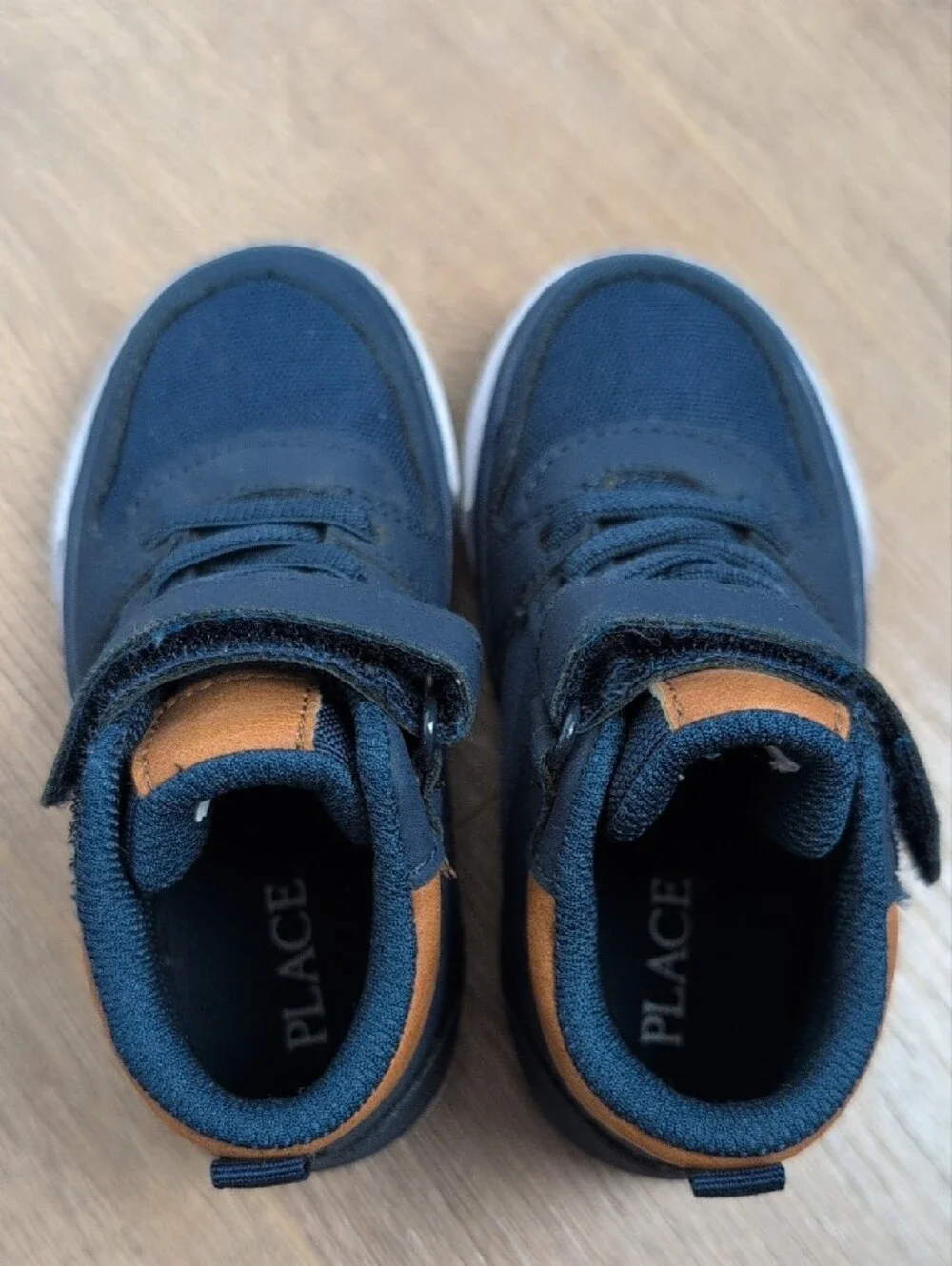 The Children's Place Navy Hightop Toddler Size 7 Sneakers